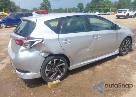 2018 Toyota Corolla Im z USA, uszkodzony, nr VIN JTNKARJE4JJ568960